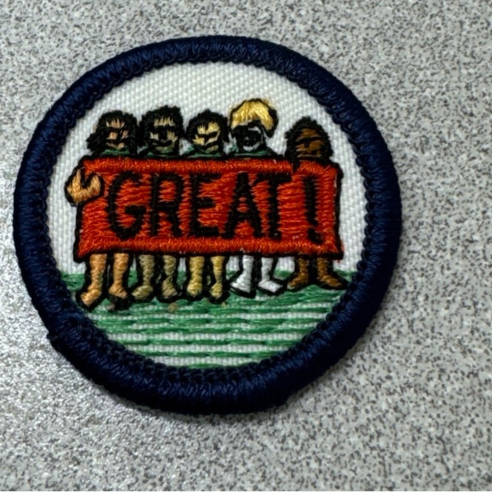 Girl Scout Merit Badge Girls Are Great Junior Uniform Patch